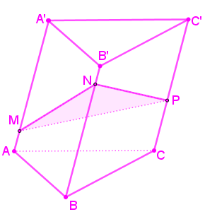 Tỉ số thể tích hình chóp lăng trụ tam giác