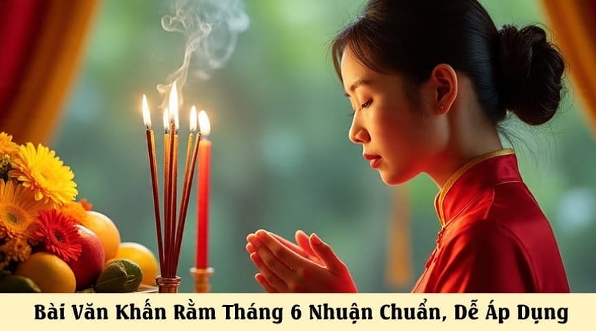 Văn khấn Thần Tài rằm tháng 6 hay nhất