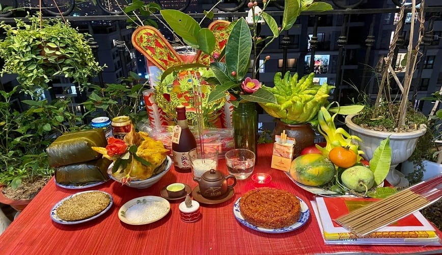 Lưu ý khi cúng giao thừa ngoài trời