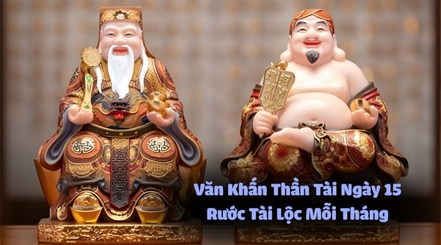 Văn khấn Thần Tài ngày 15 hay nhất