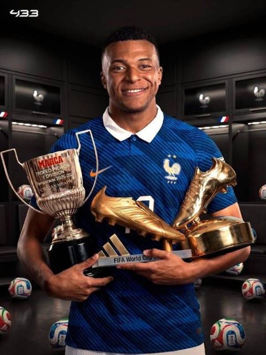 Nghịch lý Mbappe: tỏa sáng nhưng trắng tay