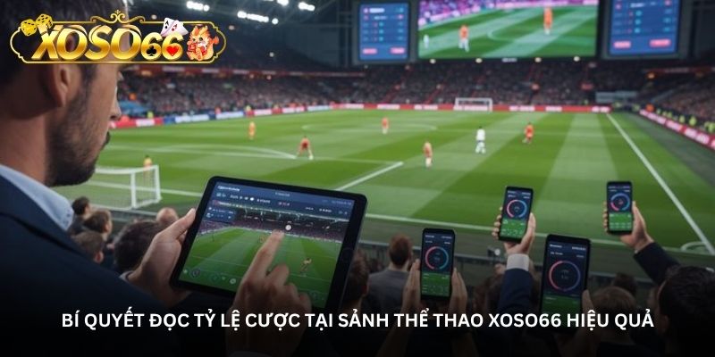Bí quyết đọc tỷ lệ cược tại sảnh thể thao Xoso66 hiệu quả