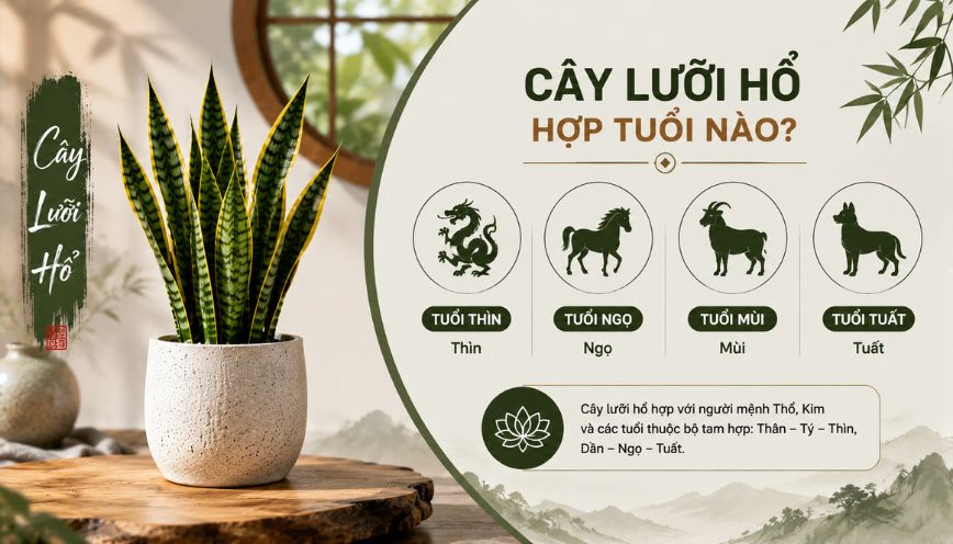 Cây lưỡi hổ hợp tuổi nào?
