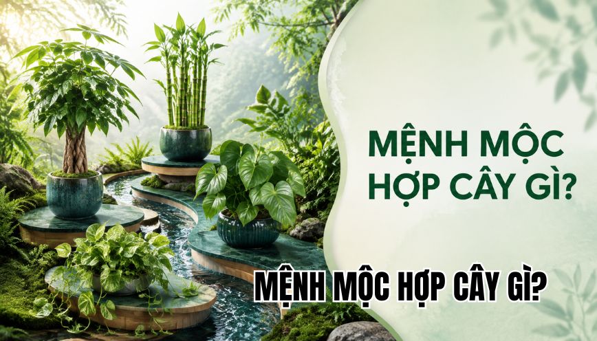 mệnh mộc hợp cây gì