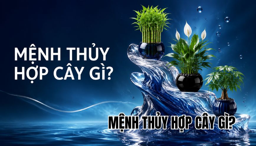 mệnh thủy hợp cây gì